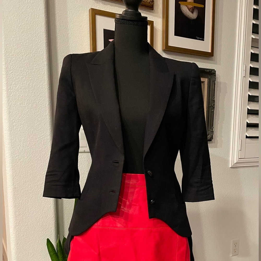 Juicy Couture Black Tailored Blazer